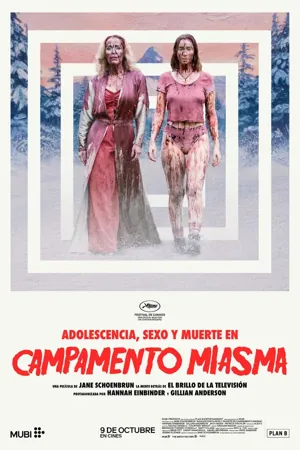 Adolescencia sexo y muerte en campamento Miasma (2026)